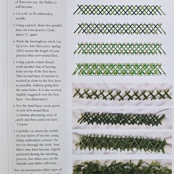 Quilting Arts Magazine Fall Issue 2004 Be Bold With Batiques And Bead All Over E - Picture 5 of 14